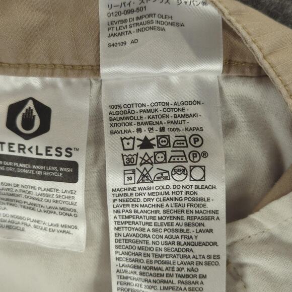 Levis Cargo Shorts Mens 40 Relaxed Fit Ripstop Outdoor Utility Pockets Summer - Picture 9 of 11